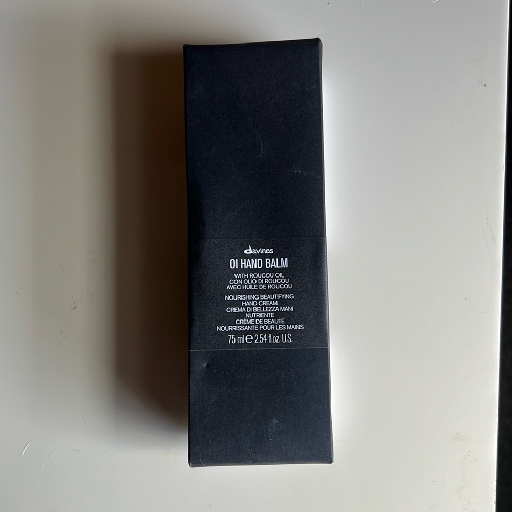 Davines Oi hand balm NIB